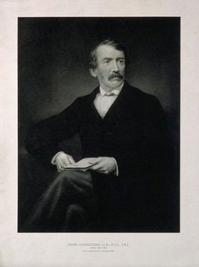 David Livingstone. Photogravure after F. Havill.