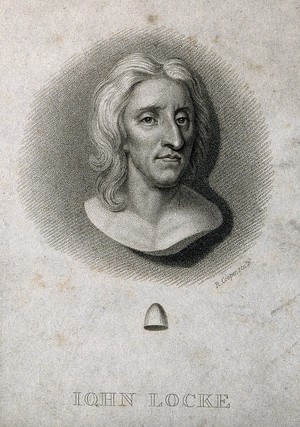 view John Locke. Stipple engraving by R. Cooper after G.B. Cipriani.