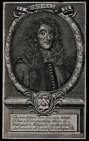 view Lionel Lockyer. Line engraving by J. Sturt.