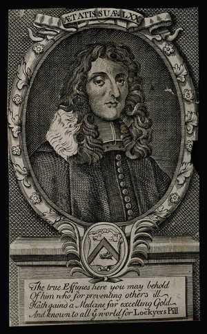 view Lionel Lockyer. Line engraving.