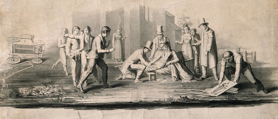 Joseph McCarogher. Lithograph by F. Pistrucci.