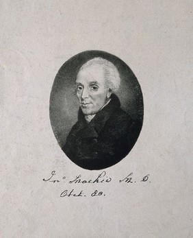 John Mackie. Stipple engraving by G. Glover after A. Penley.