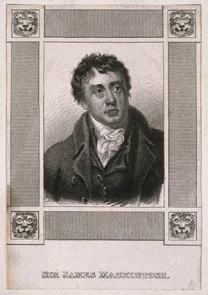 view Sir James Mackintosh. Stipple engraving after Sir T. Lawrence.