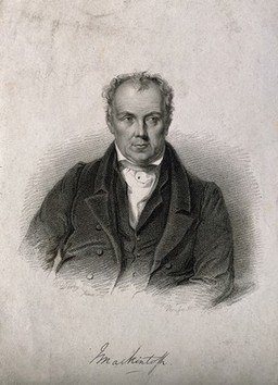Sir James Mackintosh. Stipple engraving by Thomson, 1824, after W. Derby.