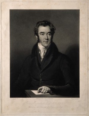 view John Mackintosh. Mezzotint by T. Lupton, 1838, after J. Watson-Gordon.