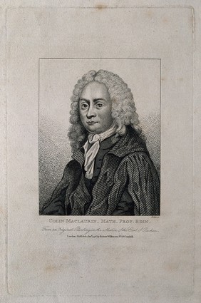 Colin Maclaurin. Engraving by T. Trotter, 1798.