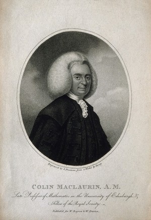 view Colin Maclaurin. Stipple engraving by S. Freeman after S. Percy.