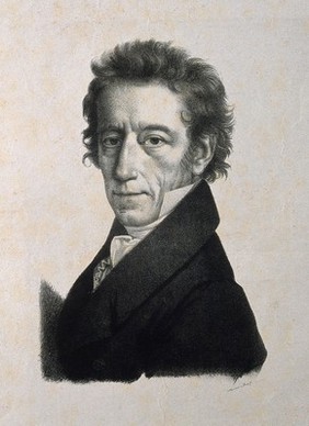 Matthias Marenzeller. Lithograph by A. Machek.