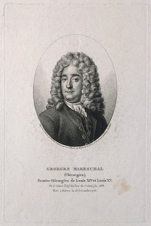 view Georges Mareschal. Stipple engraving by A. Tardieu.