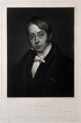 Jean Nicolas Marjolin. Mezzotint by H. Garnier after A. Scheffer.