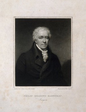 view Philip Meadows Martineau. Mezzotint by T. Lupton after G. Clint, 1823.