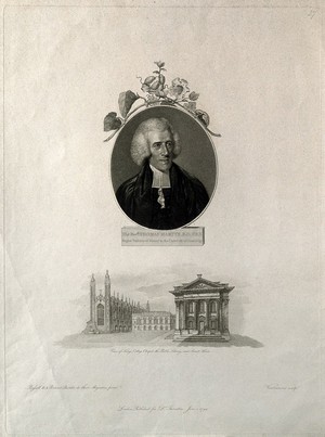 view Thomas Martyn. Stipple engraving by J. Vendramini, 1799, after J. Russell.