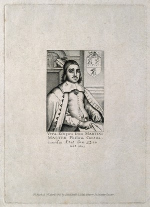 view Martin Master. Engraving, 1821, after R. Gaywood, 1660.