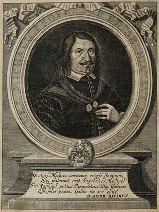 Johann Michaelis. Line engraving.