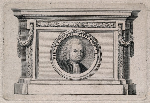 Pietro Paolo Molinelli. Line engraving.