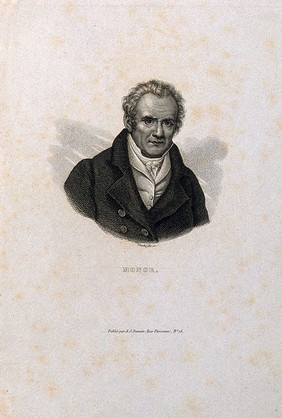 Gaspard Monge, Comte de Peluse. Lithograph.