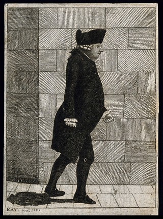 Alexander Monro. Etching by J. Kay, 1790.