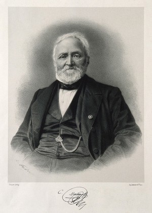 view Jean-François-Camille Montagne. Lithograph by C. Fuhr, 1866, after A.-R. Trinquart.