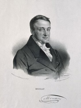 François-Joseph Moreau. Lithograph by N. E. Maurin.