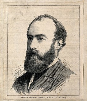 Arthur Trehern Norton. Wood engraving by Charles Roberts.