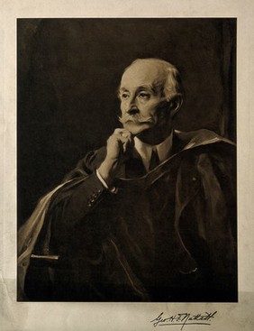 George Henry Falkiner Nuttall. Photogravure.