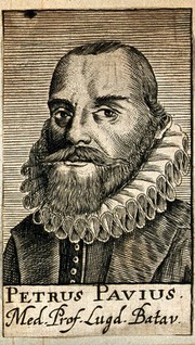 Pieter Paaw [Pauw, Pavius]. Line engraving, 1688.