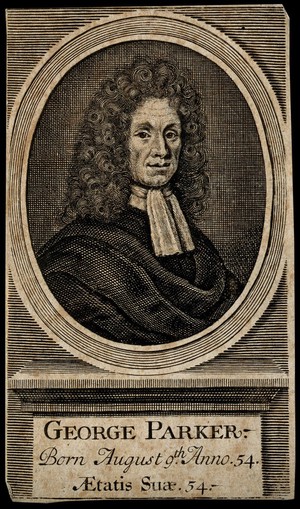 view George Parker. Line engraving.