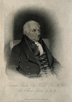 view Samuel Parkes. Stipple engraving by Parker, 1822, after A. Wivell.