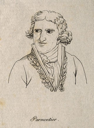 Antoine Auguste Parmentier. Etching.