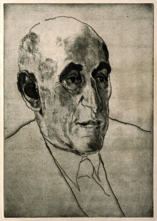 Sidney Vere Pearson. Etching by J. Copley.