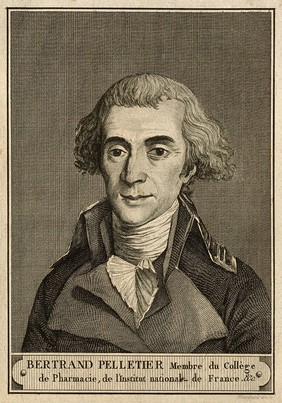 Bertrand Pelletier. Line engraving by Blanchard.