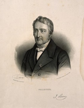 Pierre Joseph Pelletier. Lithograph by N. E. Maurin.