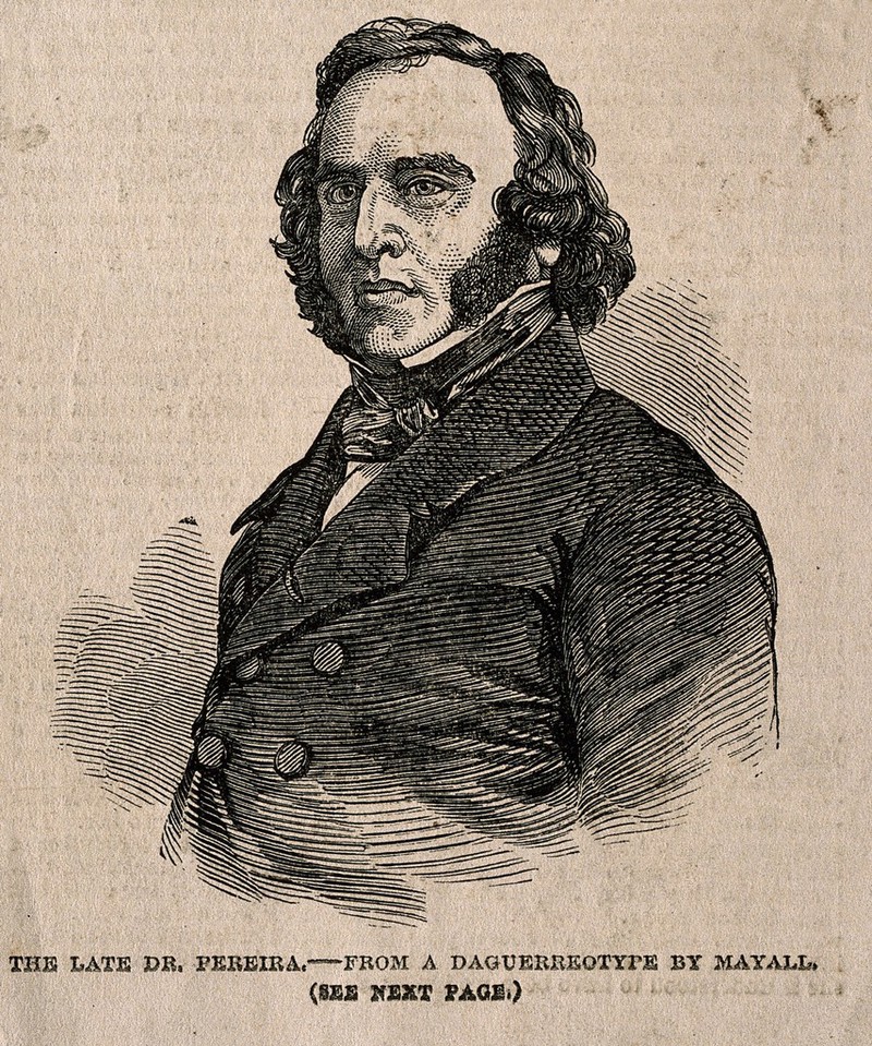 Jonathan Pereira. Wood engraving after J. Mayall., by John Jabez Edwin Mayall