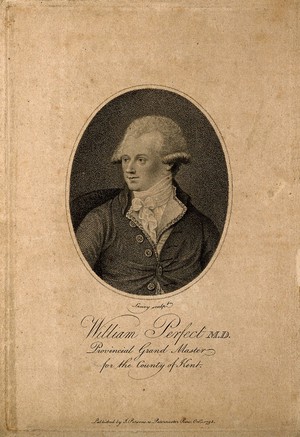 view William Perfect. Stipple engraving by W. S. Leney, 1795.