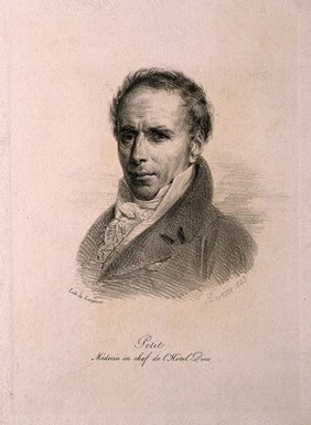 Petit. Lithograph by Langlumé after A. Devéria, 1823.