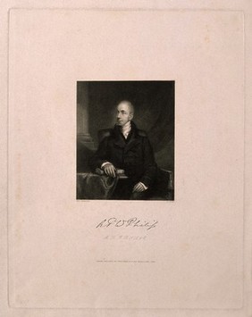 Alexander Philip Wilson Philip. Stipple engraving by H. Cook, 1839, after Mrs Robinson.