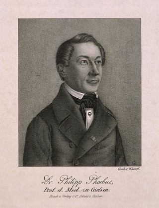 Philipp Phoebus. Lithograph by [G.].
