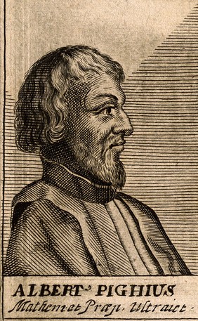 Albertus Pighius. Line engraving, 1688.