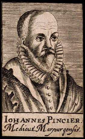 Johann Pincier. Line engraving, 1688.