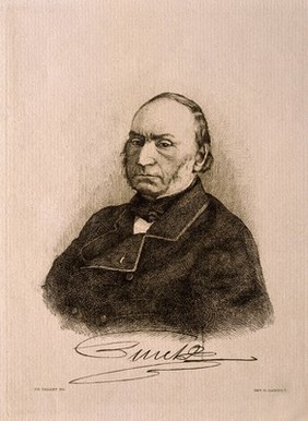 Jean-Pierre Casimir Pinel. Etching by C. Callet.