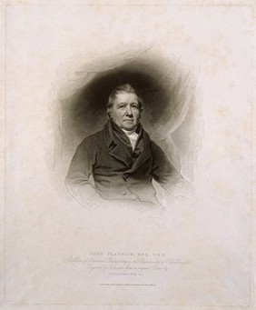 John Playfair. Stipple engraving by R. Cooper, 1816, after H. Raeburn.