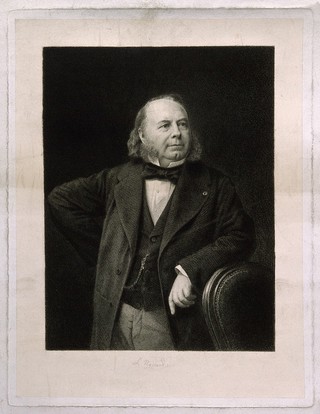 Henry Davis Pochin. Etching by L. Nassard.