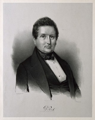 Gerhard Jacob Pool. Lithograph by H. J. Backer after J. R. Matthijssen.