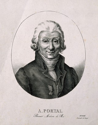 Antoine, Baron Portal. Lithograph.