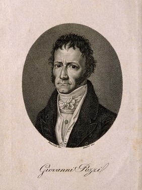 Giovanni Pozzi. Stipple engraving by L. Rados after Demarchi.