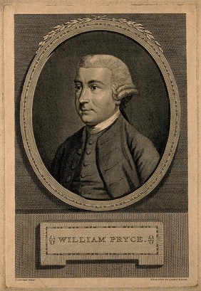 William Pryce. Line engraving by J. Basire, 1778, after Clifford.