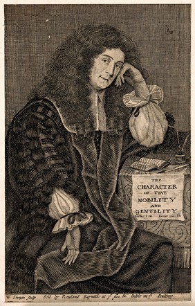 William Ramesey. Line engraving by W. Sherwin, 1672.