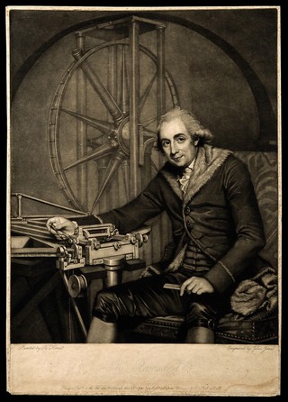 Jesse Ramsden. Mezzotint by J. Jones, 1790, after R. Home.