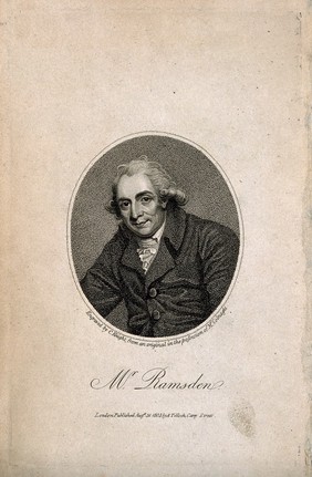 Jesse Ramsden. Stipple engraving by C. Knight, 1803, after R. Home.