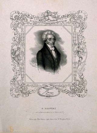 Giovanni Rasori. Lithograph by L. Focosi.